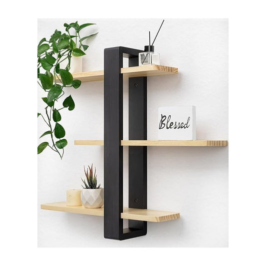Anasay Wooden Floating Shelves Small Book Shelf