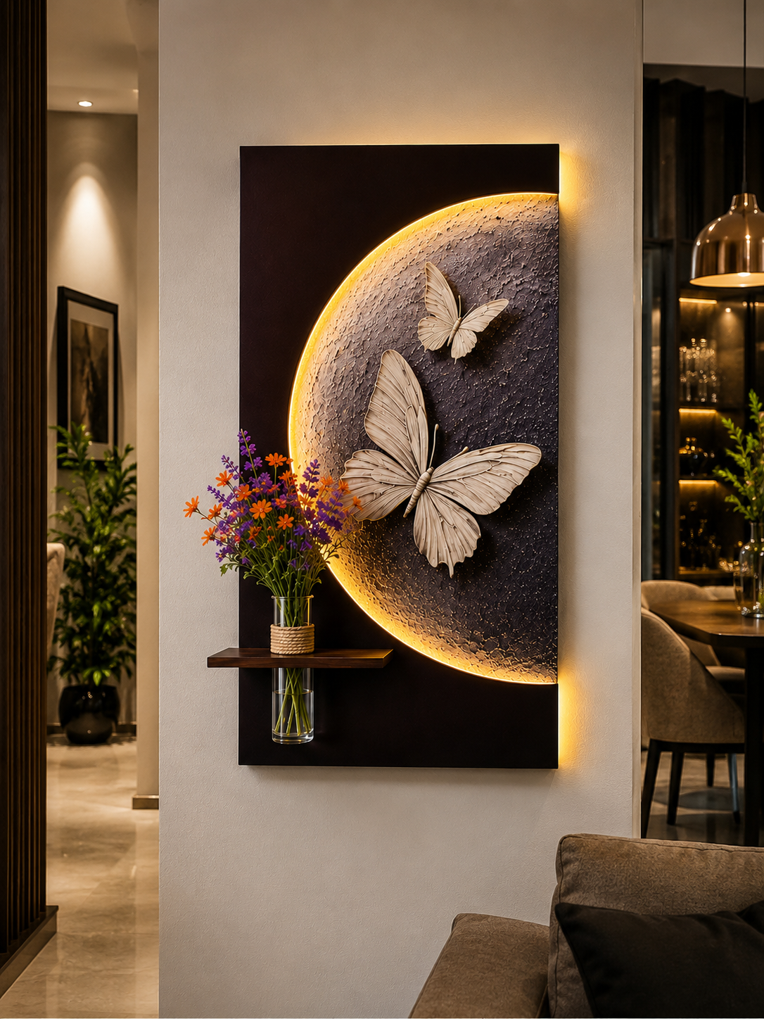 Wooden Wall modern art