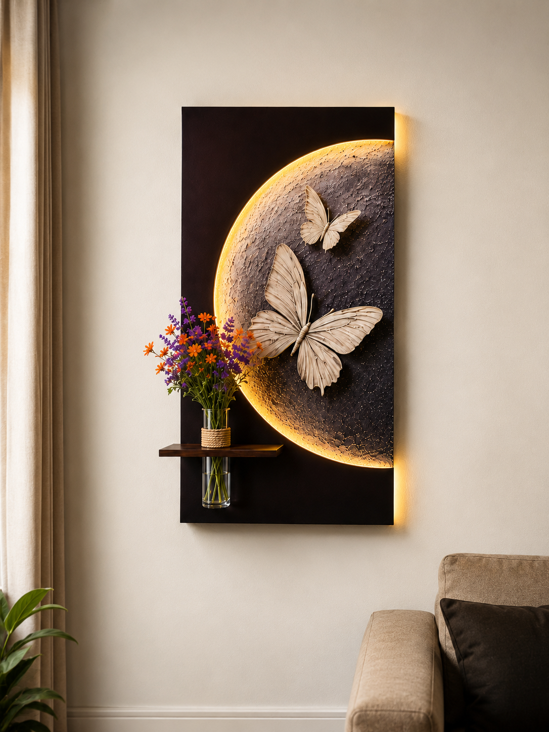 Wooden Wall modern art
