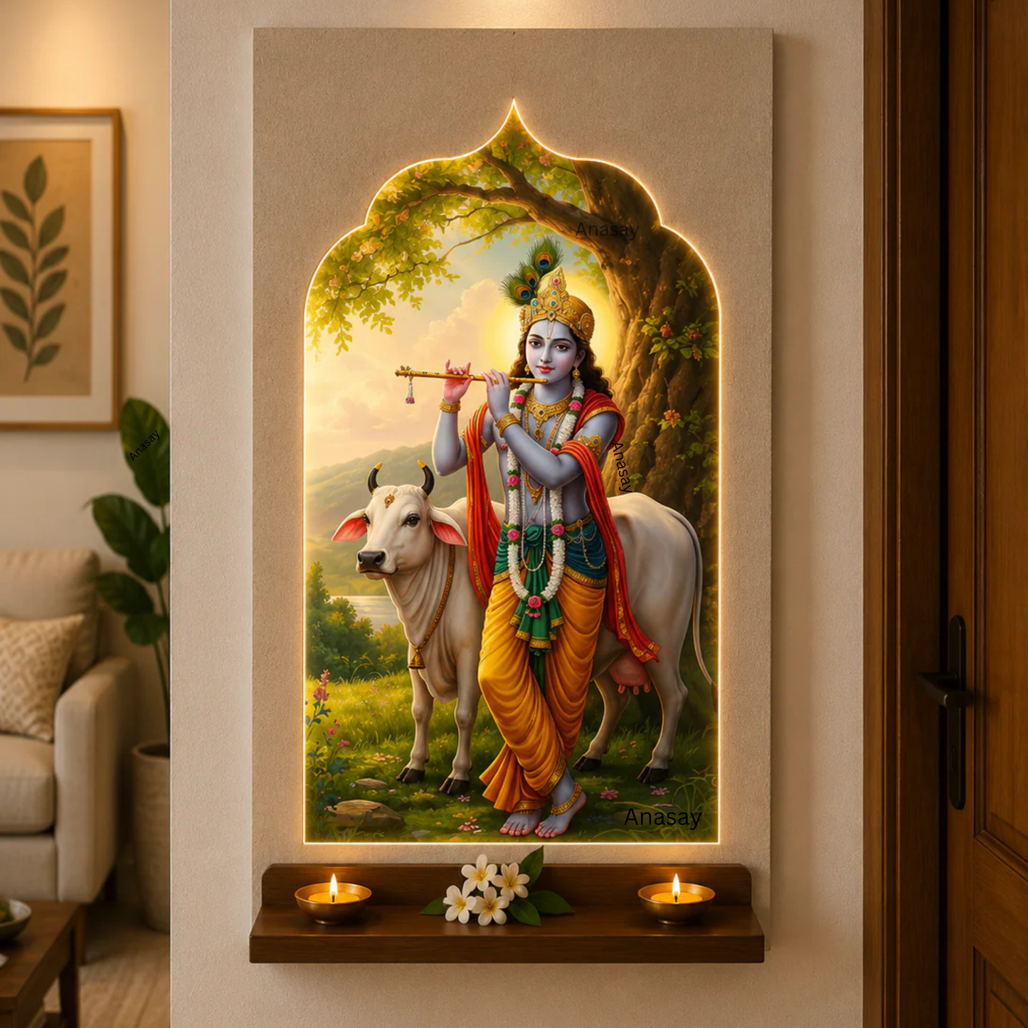 Anasay Wall Decor Decorative LED Wall Panel
