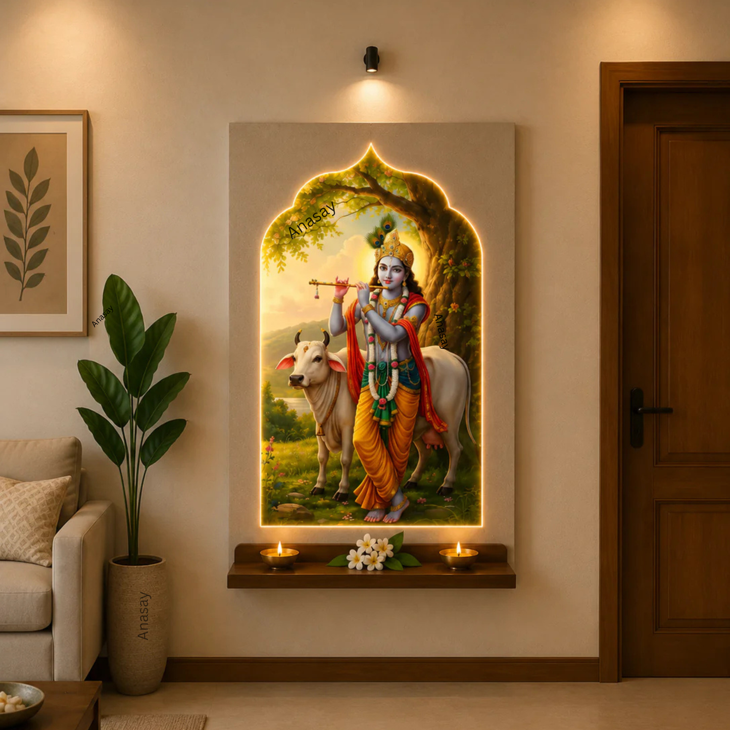 Anasay Wall Decor Decorative LED Wall Panel