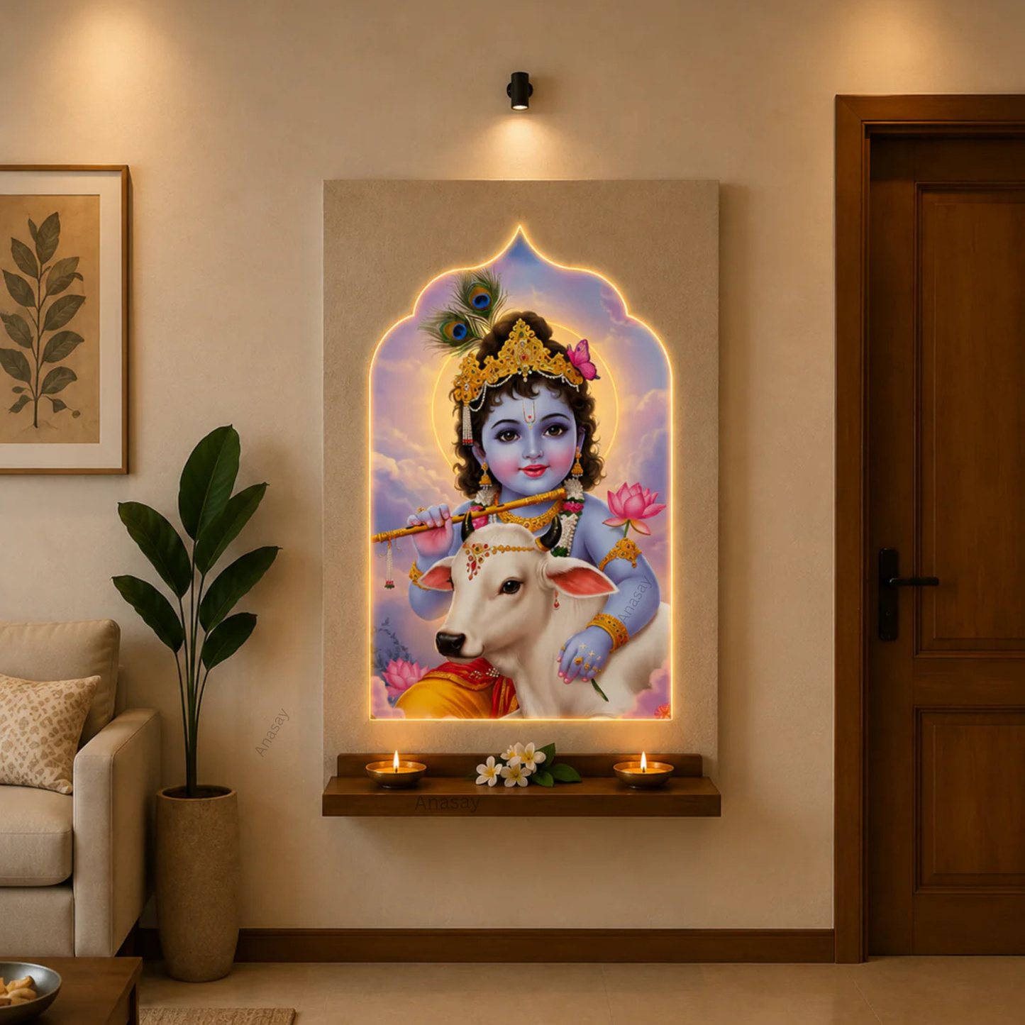 Anasay Wall Decor Decorative LED Wall Panel