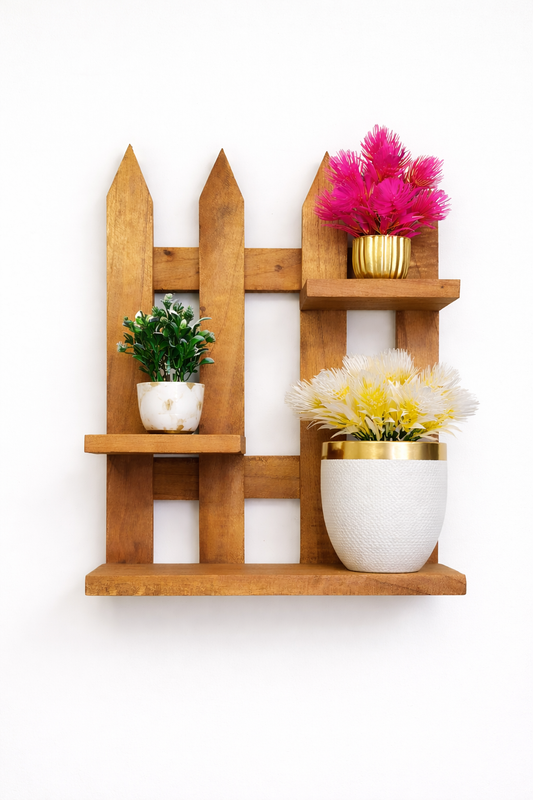 Anasay Wall Shelf, Home Décor Office Decore Shleves,Wooden Display Rack