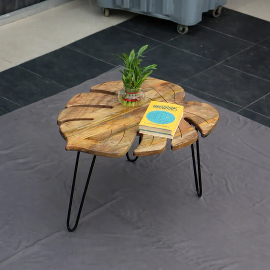 Anasay Modern Metal Leg side Table