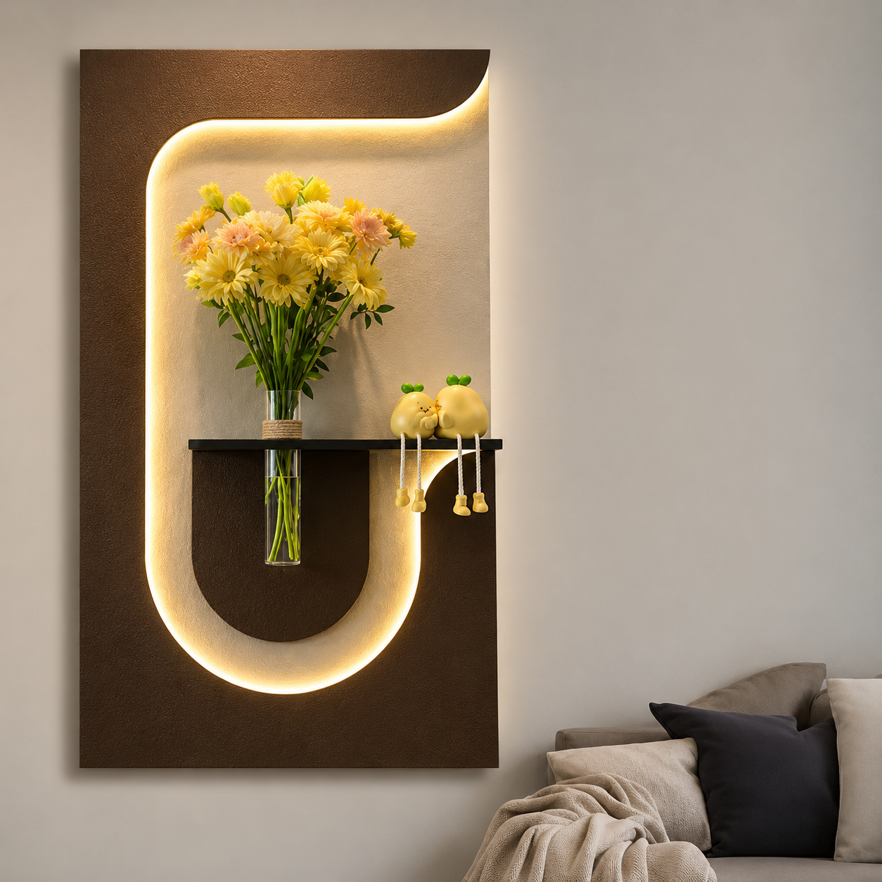 Anasay Wall Decor Decorative LED Wall Panel
