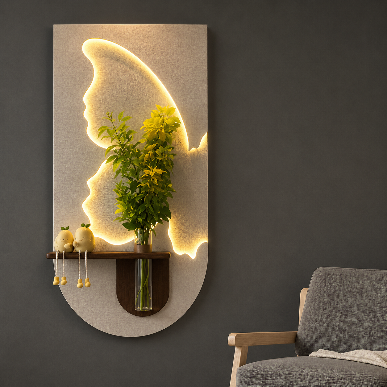 Anasay Wall Decor Decorative LED Wall Panel