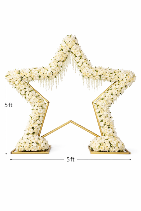 Anasay Wedding Arch Metal Stand, 5 ft