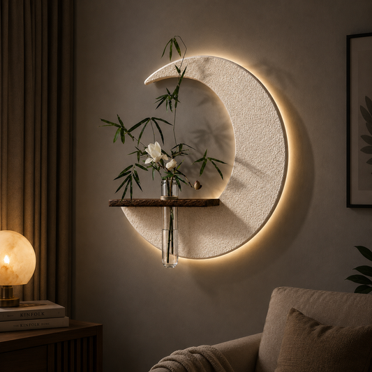 Moon Glow Wall Shelf Light