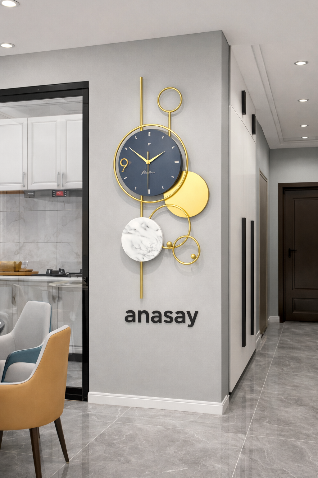 Anasay Luxe Ring Designer Clock