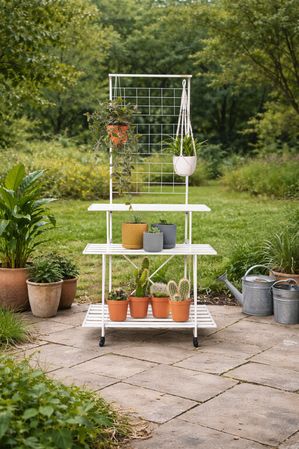 ANASAY Multi-Tier Indoor Outdoor Plant Stand Shelf