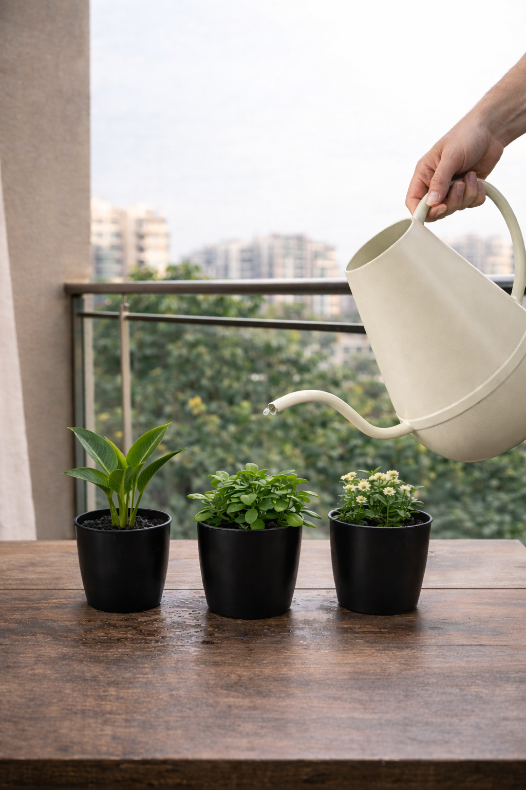 ANASAY Premium Long Spout Watering Can – Garden Plant Waterer