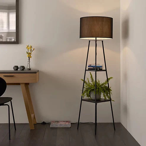 Modern Tripod Floor Lamp for Living Room & Bedroom