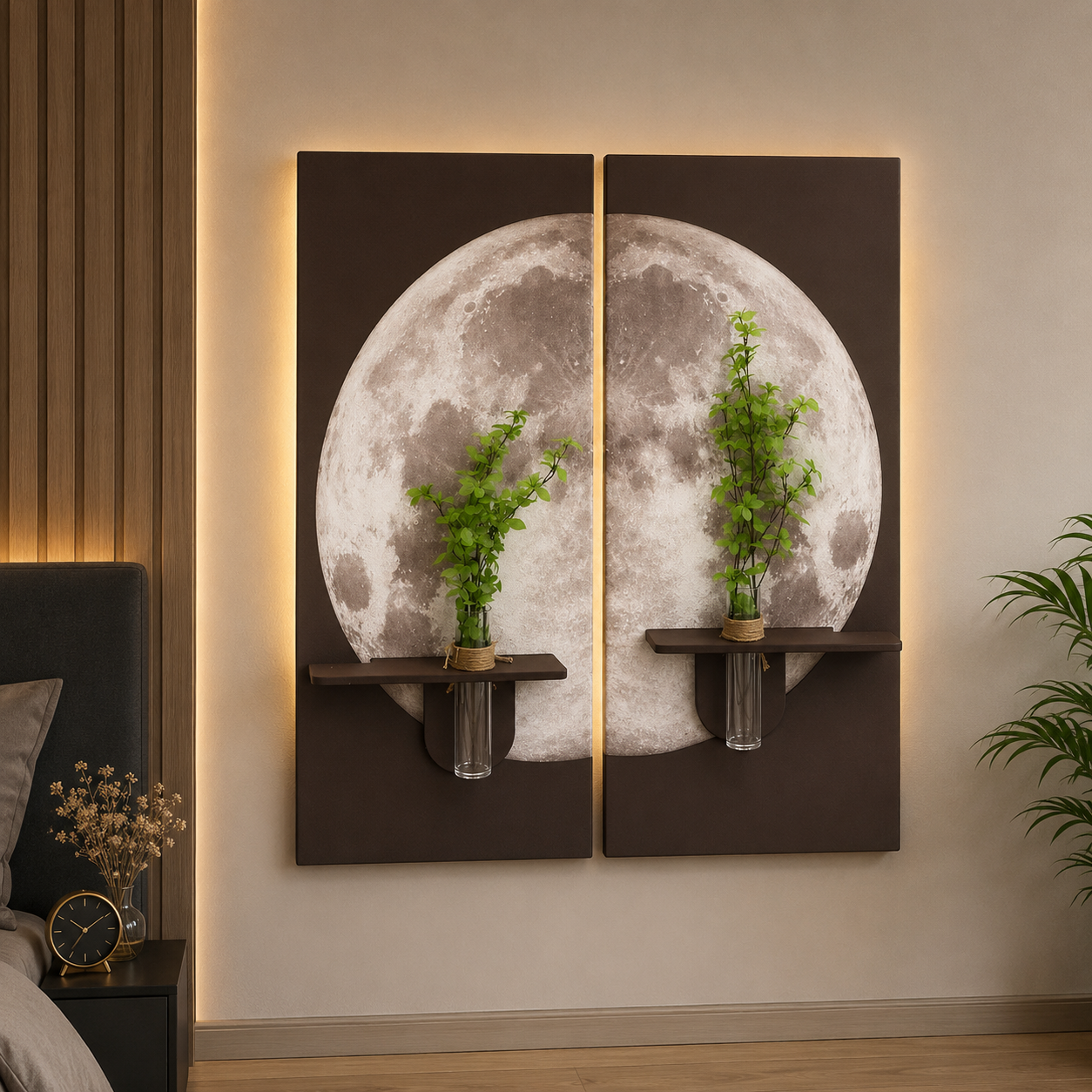 Wooden Wall modern art