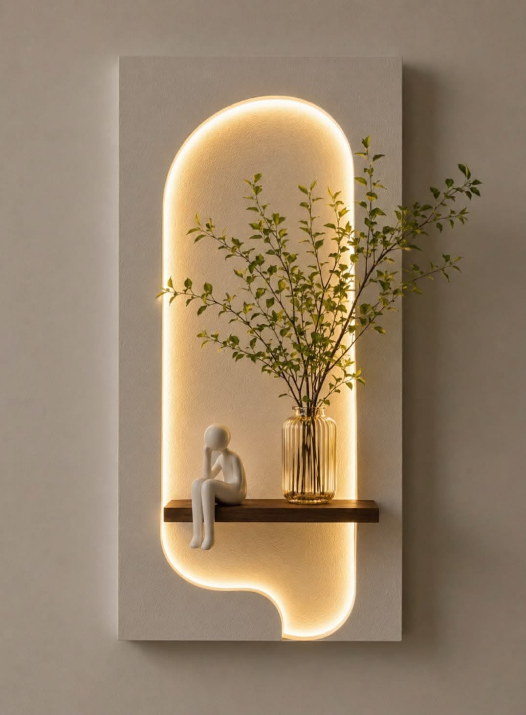 Wooden Wall modern art
