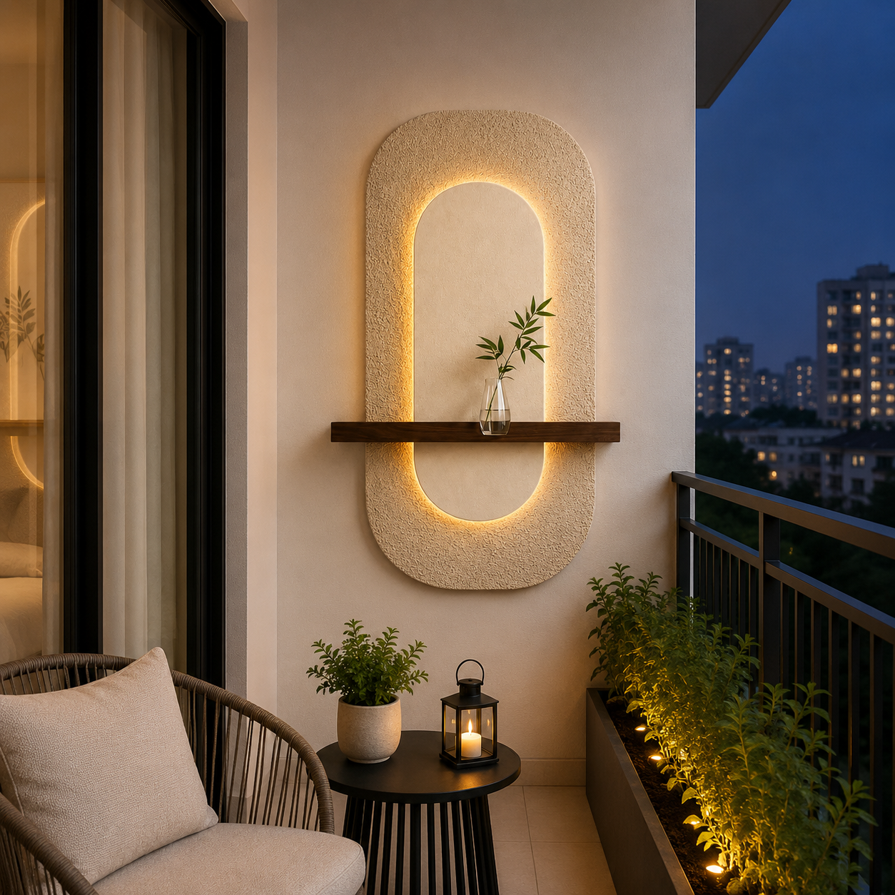 Wooden Wall modern art