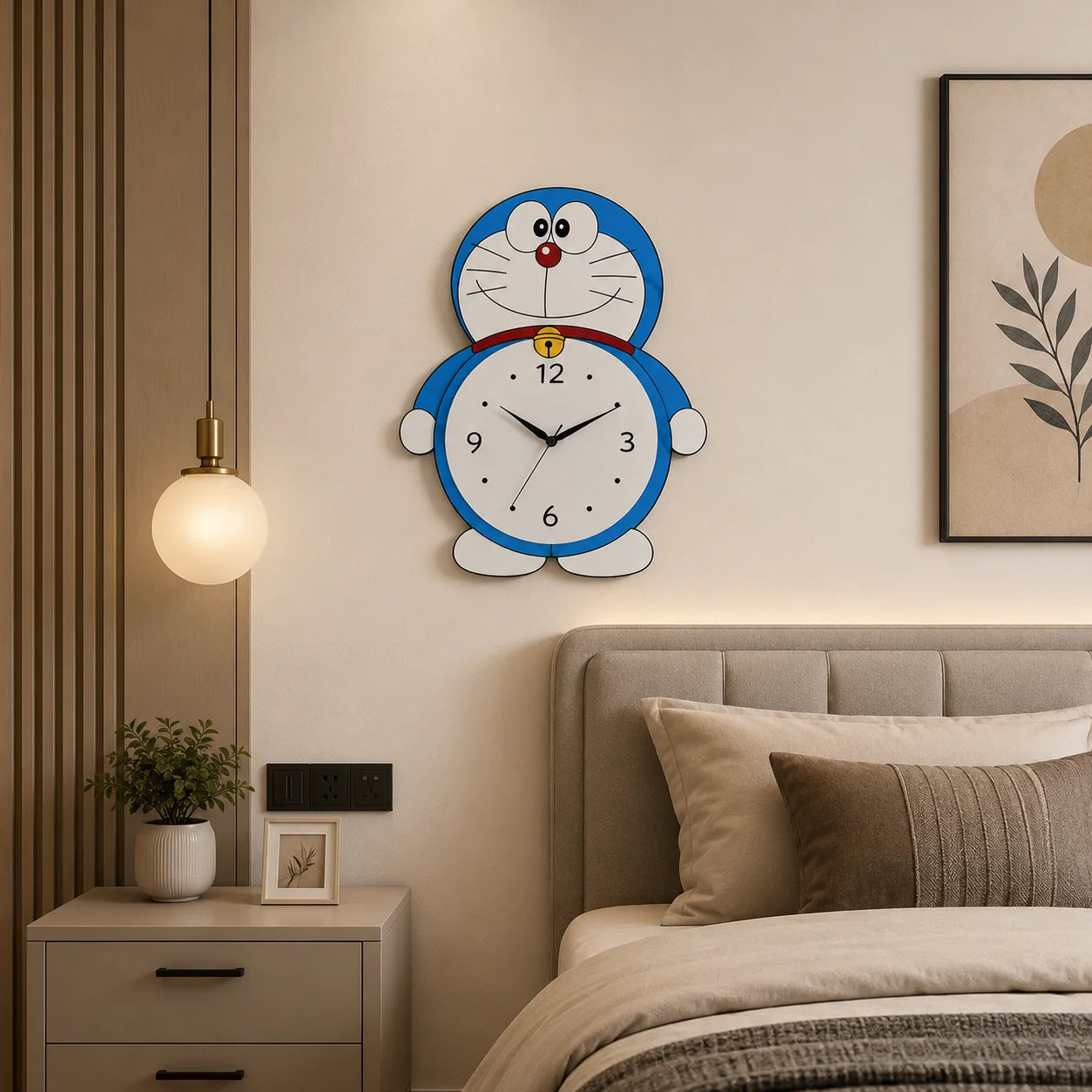 Premium Wall Clock Panda