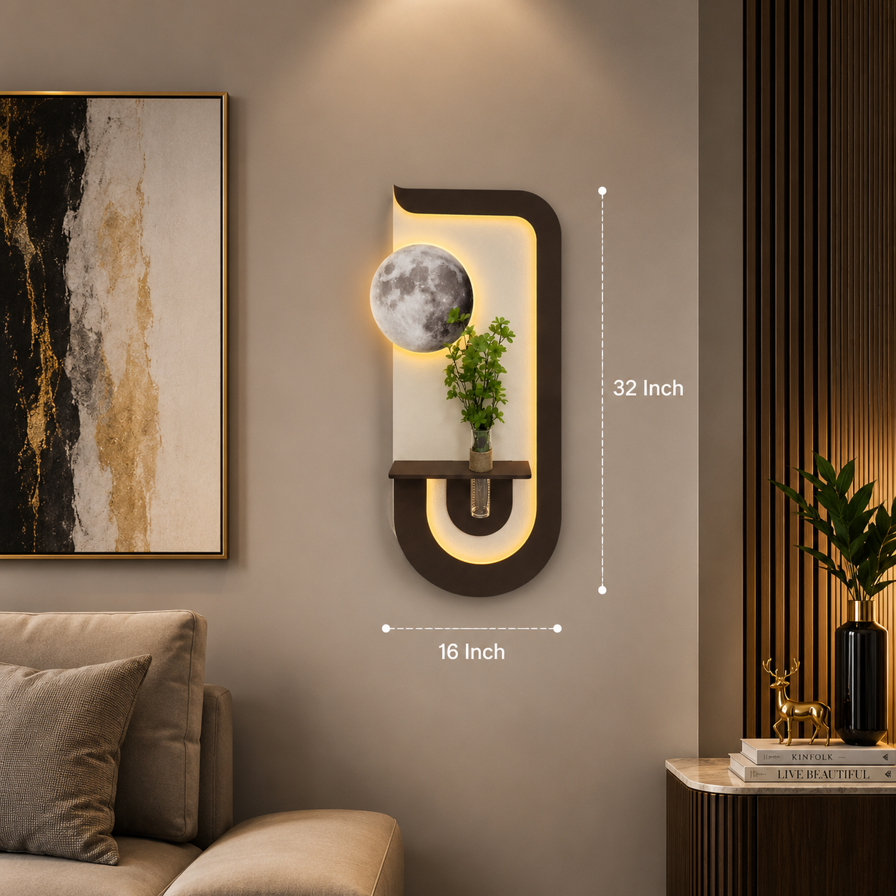 Wooden Wall modern art