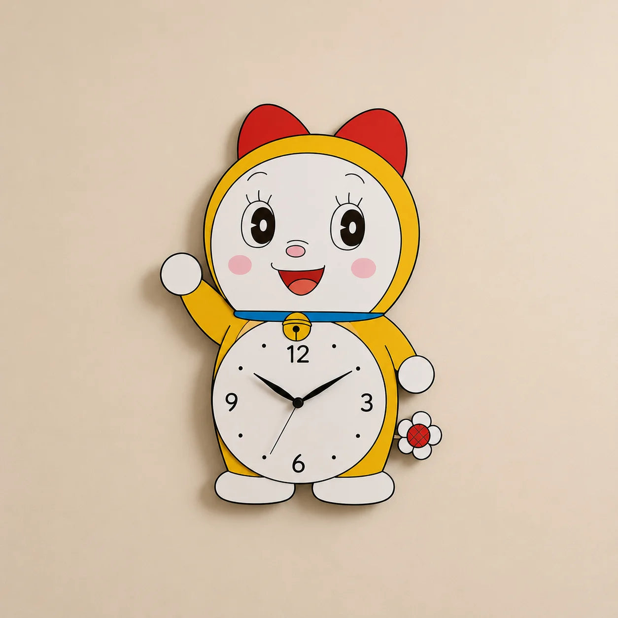 Premium Wall Clock Panda
