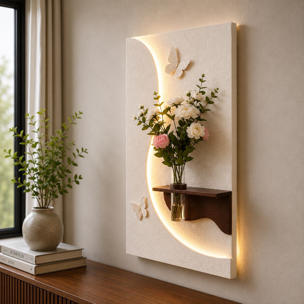 Wooden Wall modern art