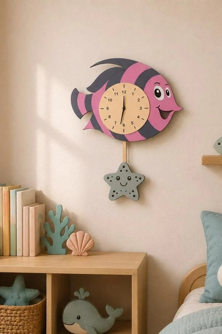 Premium Wall Clock Panda