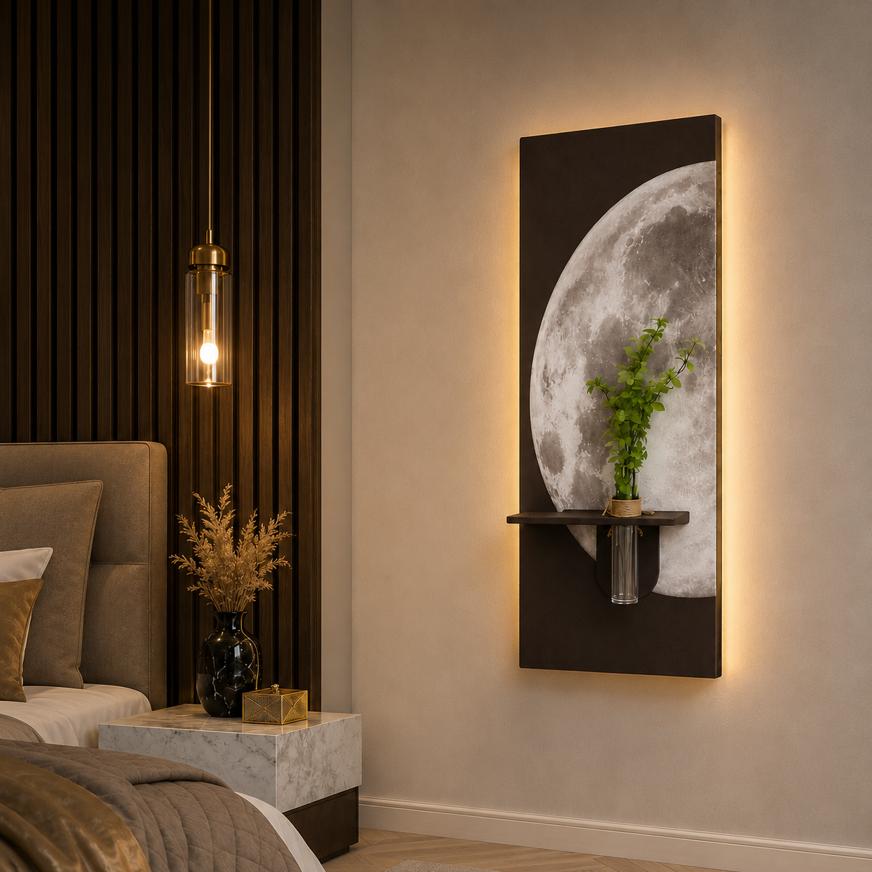 Wooden Wall modern art