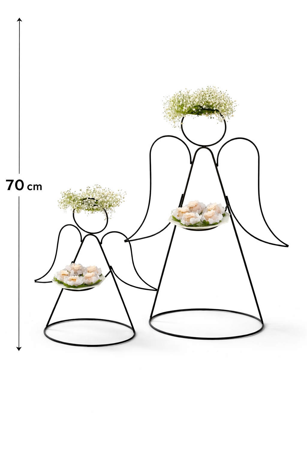 Anasay Modern  Metal Flower Stands