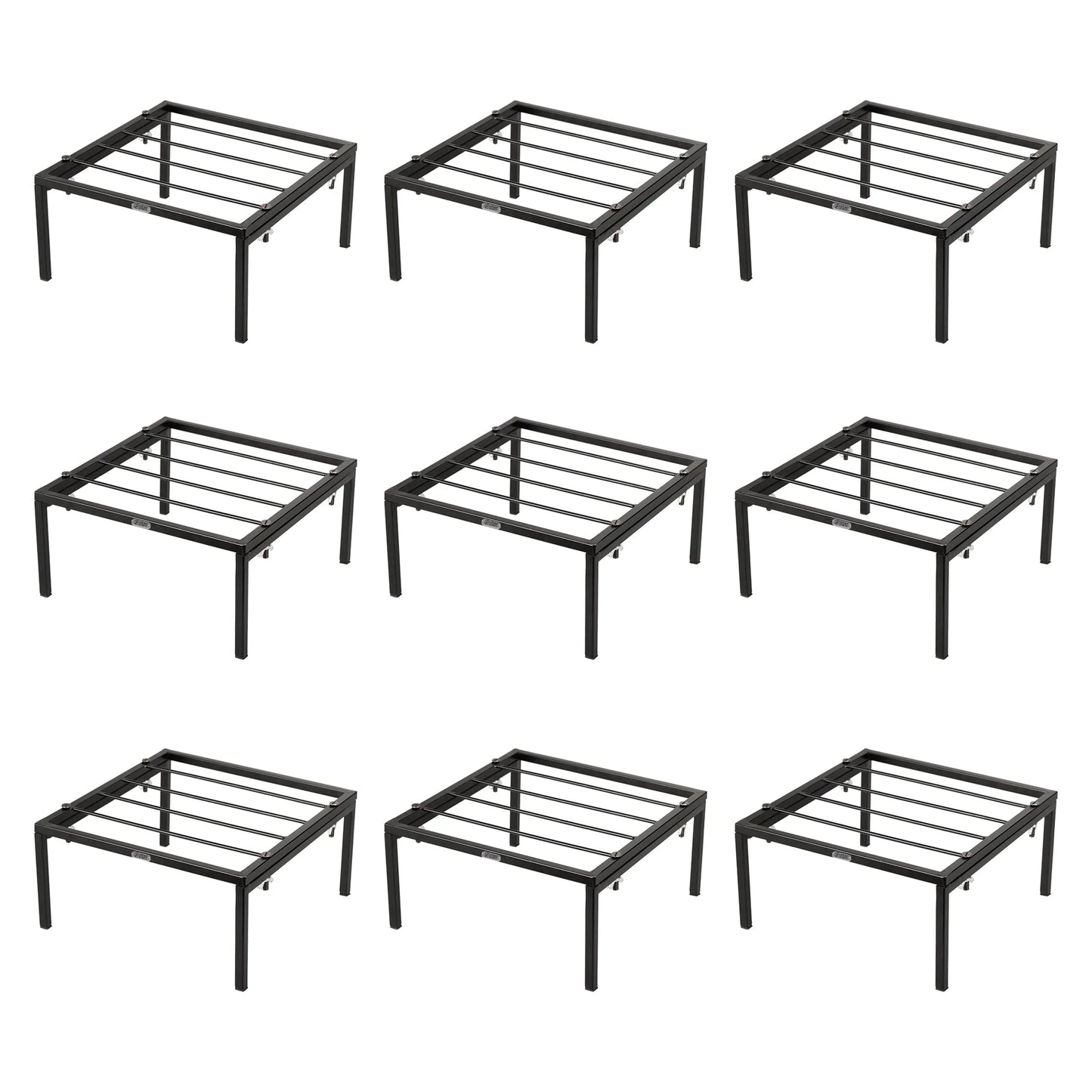 ANASAY  Plant Primo Metal Pot Stand (Pack of 9)