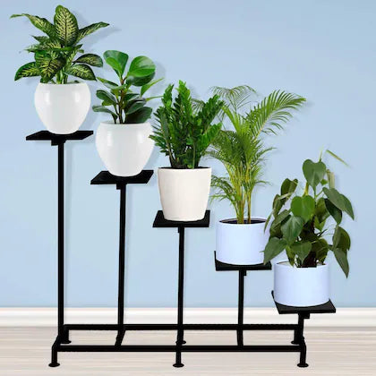 Anasay Plant Stands Plant Stand for Balcony Rust Proof Metal Plant Stand for Living Room